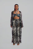 Sina Silk Cover-Up Top