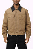 TAN SUEDE WORK JACKET