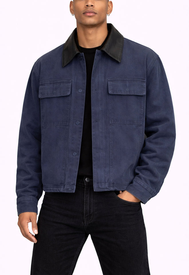 NAVY WORK JACKET
