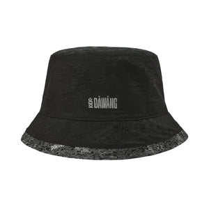Fan Reversible Bucket Hat Black/Silver