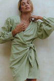 Chic Black Linen Dress : Ti Amo