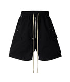 NOIR DRAWSTRING SHORTS
