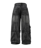 ACID WASH CARGO PANTS