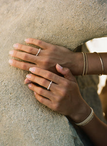 Dainty Vintage Pearl Ring