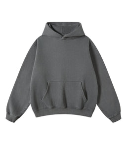 GREY VINTAGE HOODIE