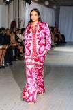 Yaya Baroque Print Pants Set