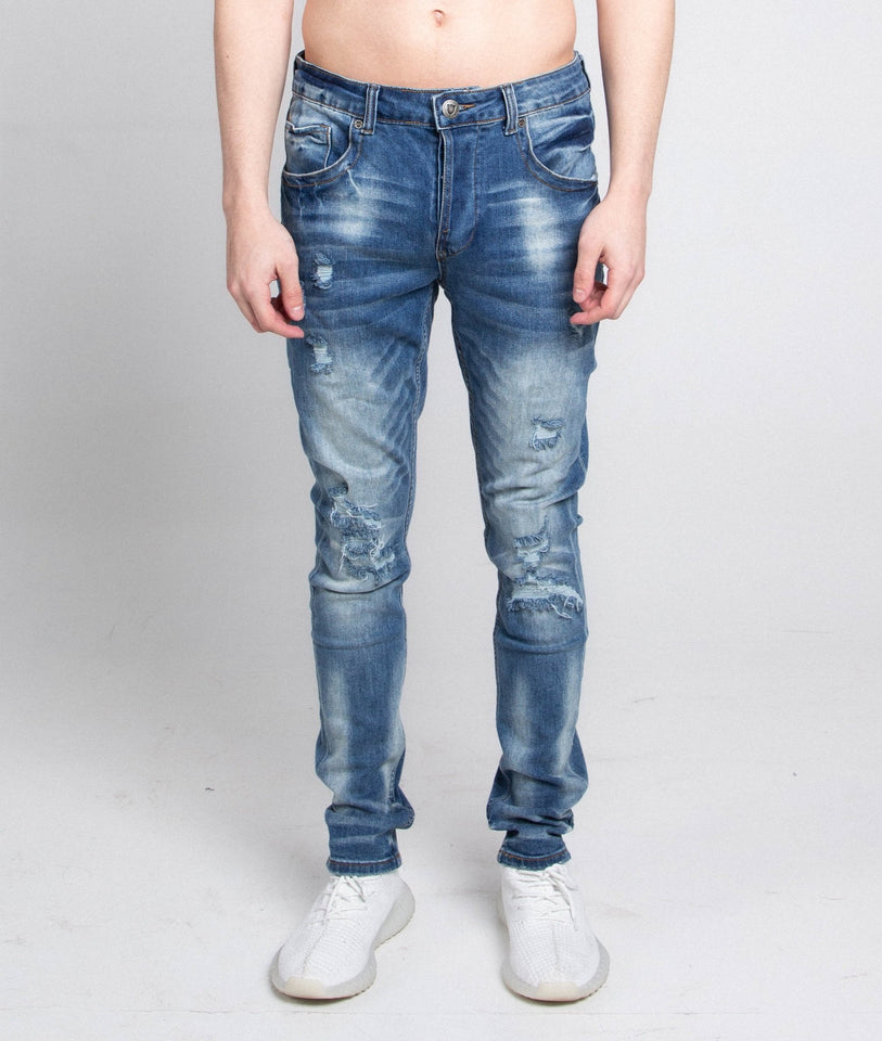 A402 SMALL RIPPED SKINNY JEANS - Wear with style