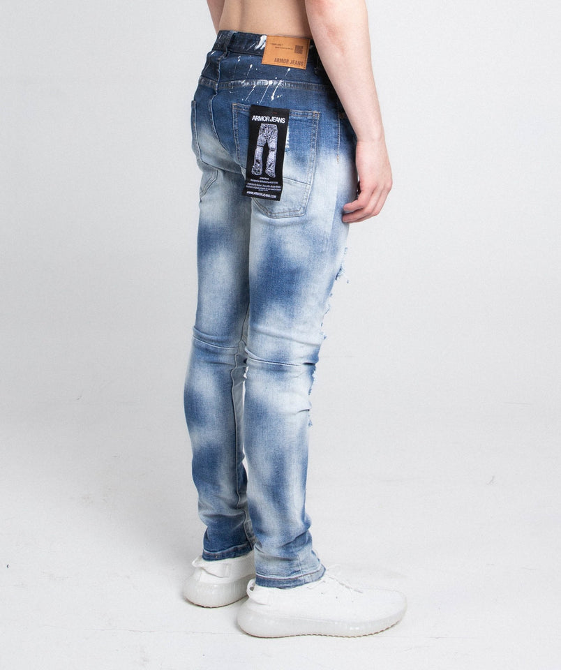 A404 CASUAL FADED WASH SKINNY JEANS - Wear with style
