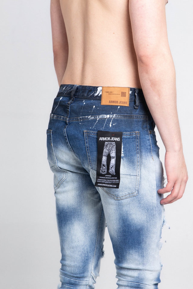 A404 CASUAL FADED WASH SKINNY JEANS - Wear with style