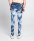 A404 CASUAL FADED WASH SKINNY JEANS - Wear with style