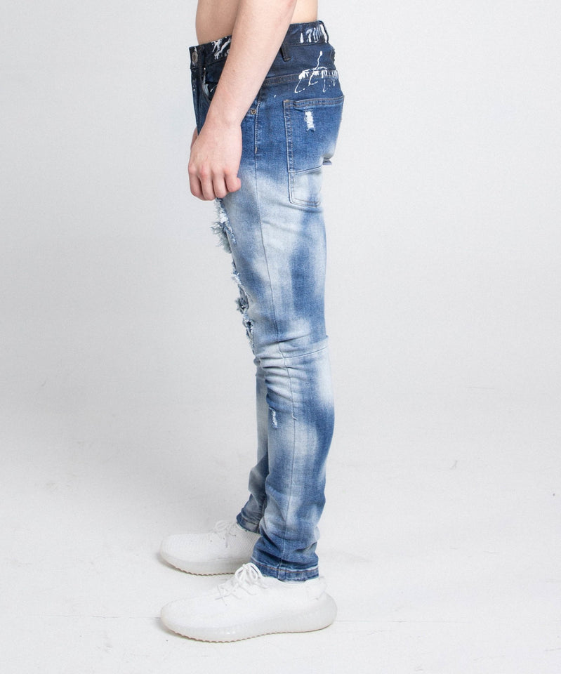 A404 CASUAL FADED WASH SKINNY JEANS - Wear with style