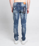 A406 CASUAL DISTRESSED SKINNY JEANS - Wear with style