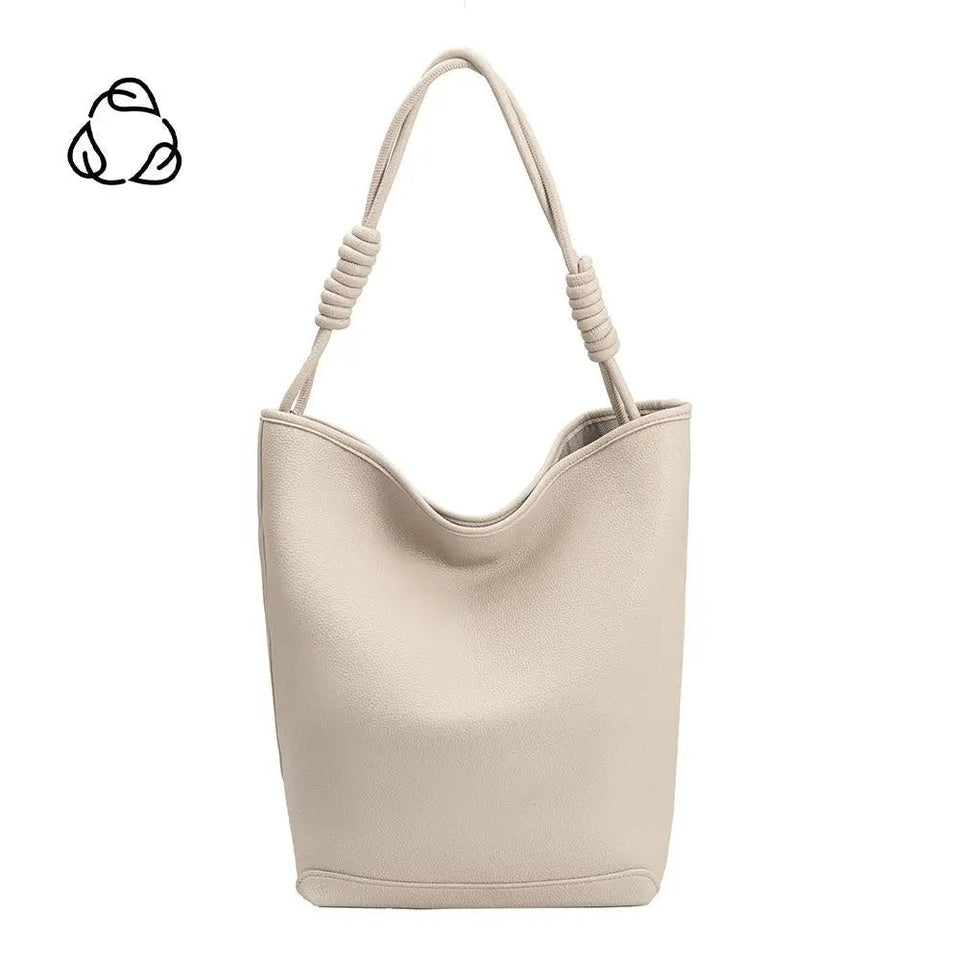 Adeline Vegan Leather Tote-Ivory -Final Sale - Wear with style