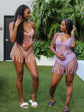 Adogirl Summer Beach Crochet two piece swimsuit - Wear with style