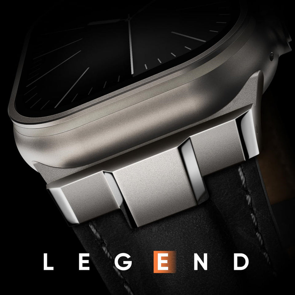 Adventure Full - Grain Leather Band for Apple Watch - Wear with style