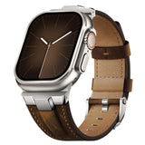 Adventure Full - Grain Leather Band for Apple Watch - Wear with style