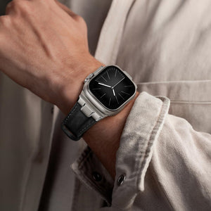 Adventure Full - Grain Leather Band for Apple Watch - Wear with style