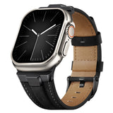 Adventure Full - Grain Leather Band for Apple Watch - Wear with style