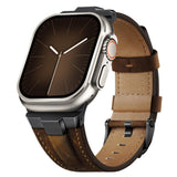 Adventure Full - Grain Leather Band for Apple Watch - Wear with style