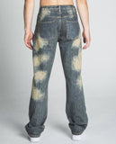 AJ01L - 3 VINTAGE THREAD LINE LOOSE JEANS - Wear with style