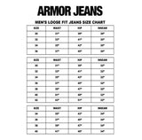 AJ02L RIPPED BLUE THREAD LOOSE JEANS - Wear with style