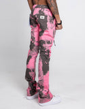 AJ04L COLOR DYE LOOSE JEANS - Wear with style