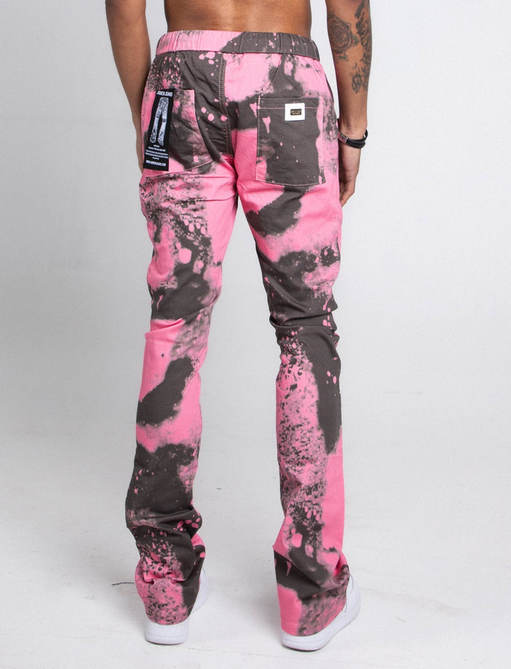 AJ04L COLOR DYE LOOSE JEANS - Wear with style