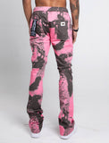 AJ04L COLOR DYE LOOSE JEANS - Wear with style