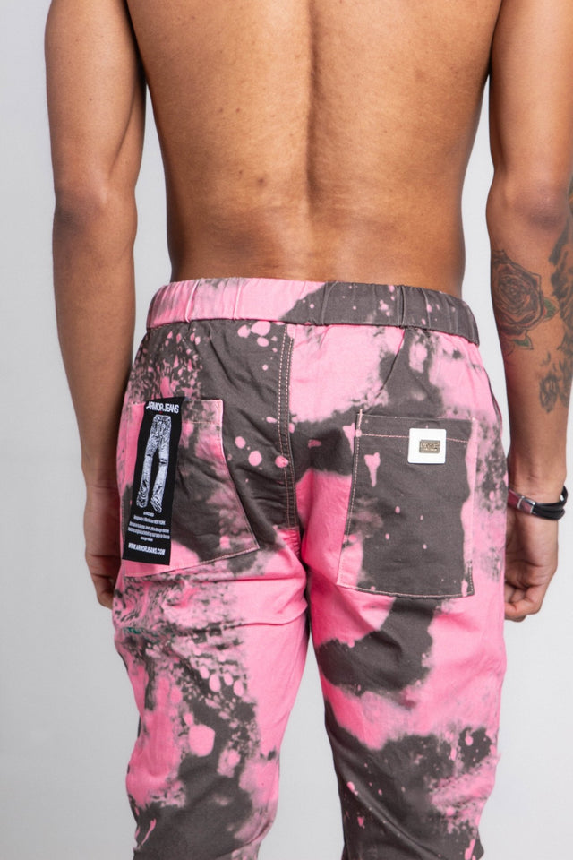 AJ04L COLOR DYE LOOSE JEANS - Wear with style