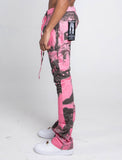 AJ04L COLOR DYE LOOSE JEANS - Wear with style