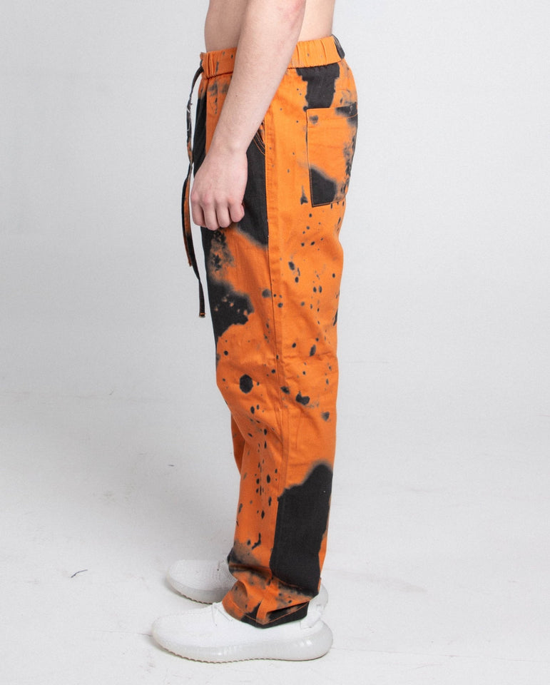 AJ04L COLOR DYE LOOSE JEANS - Wear with style