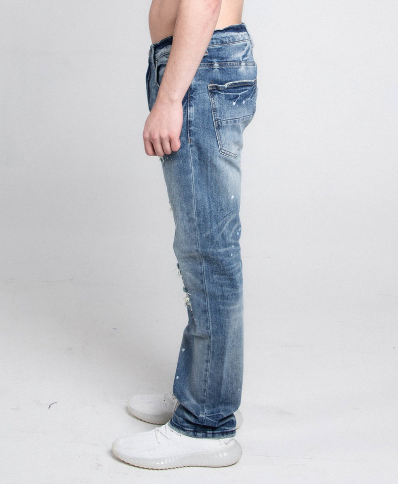 AJ05C CASUAL SKINNY DISTRESSED JEANS - Wear with style
