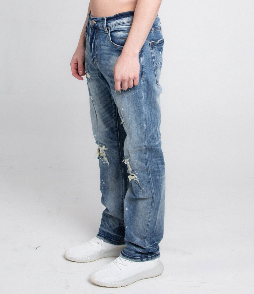 AJ05C CASUAL SKINNY DISTRESSED JEANS - Wear with style