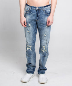 AJ05C CASUAL SKINNY DISTRESSED JEANS - Wear with style