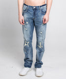 AJ05C CASUAL SKINNY DISTRESSED JEANS - Wear with style