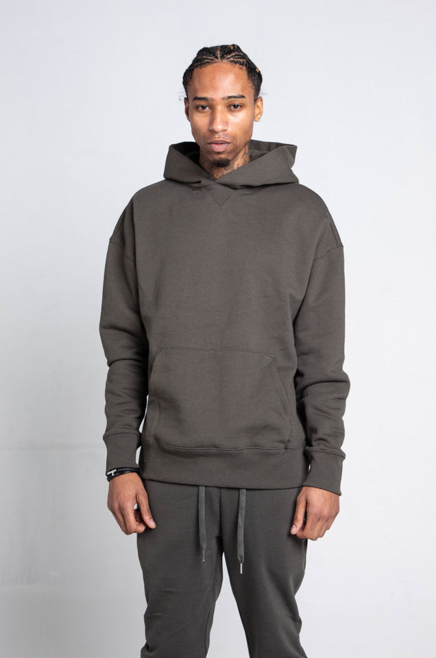 AJ1004H - P PLAIN FLEECE SWEATSHIRT - Wear with style