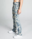 AJ17SK THREAD LINE STACKED JEANS - Wear with style