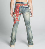 AJ24SK LIGHTNING STACKED JEANS - Wear with style