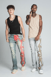AJ24SK LIGHTNING STACKED JEANS - Wear with style
