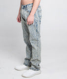AJ36SL - 2 EMBROIDERED LIGHT BLUE SLIM JEANS - Wear with style