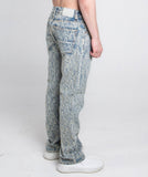 AJ36SL - 2 EMBROIDERED LIGHT BLUE SLIM JEANS - Wear with style
