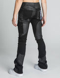 AJ40SK COLOR BLOCK STACKED JEANS - Wear with style