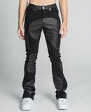 AJ40SK COLOR BLOCK STACKED JEANS - Wear with style
