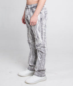 AJ738SL - 3 GREY/WHITE VINTAGE SLIM JEANS - Wear with style