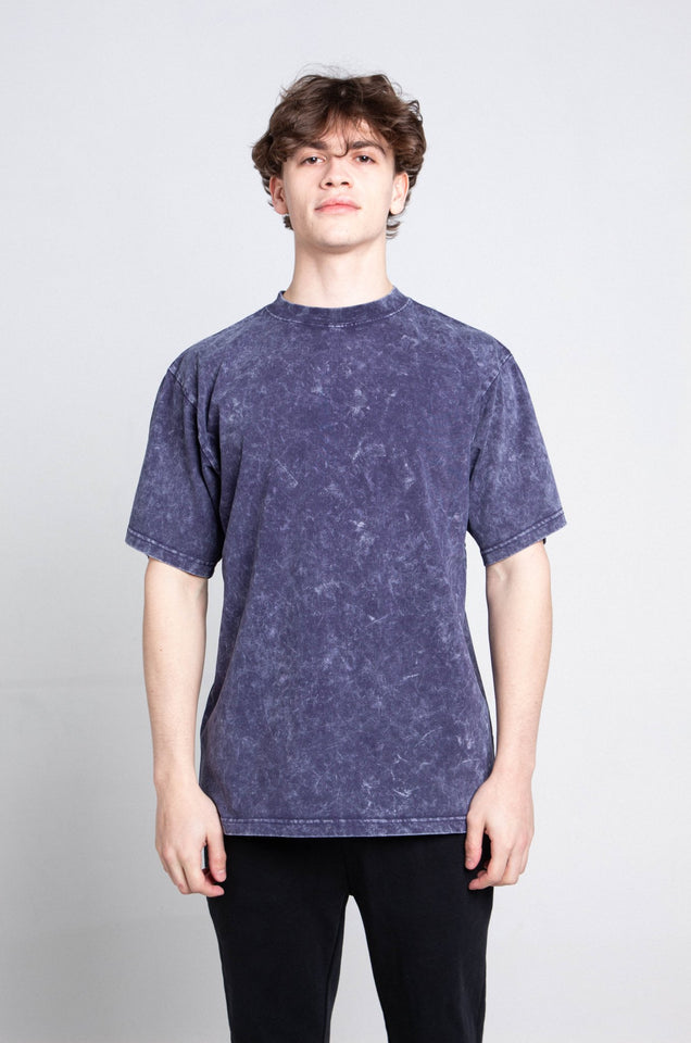 AJPT300GM STONE WASH HEAVY TEE - Wear with style