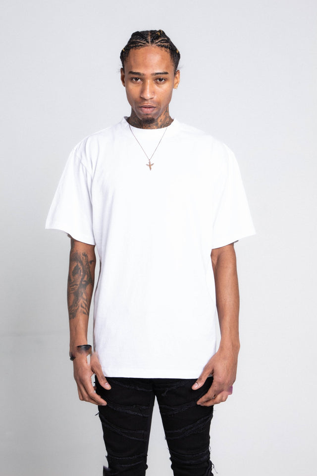 AJPT300GM STONE WASH HEAVY TEE - Wear with style