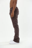 AJS693 EXTREME FRAYED STACKED JEANS - Wear with style
