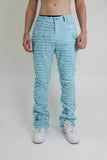 AJS693 EXTREME FRAYED STACKED JEANS - Wear with style