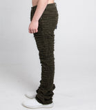 AJS693 EXTREME FRAYED STACKED JEANS - Wear with style