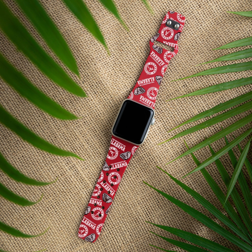 Alabama Crimson Tide HD Apple Watch Band - Wear with style